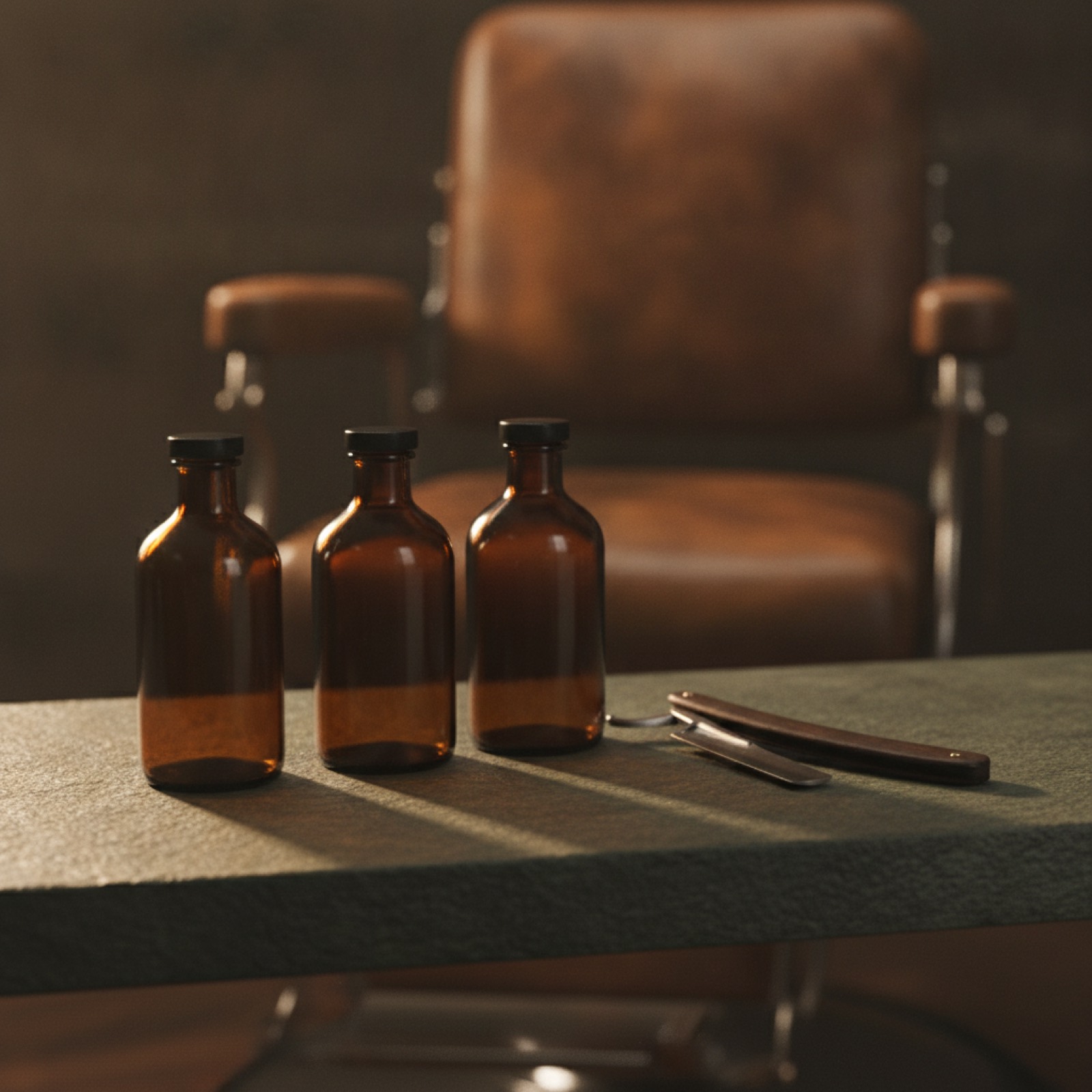 Comptoir de barbershop Gruffcedar
